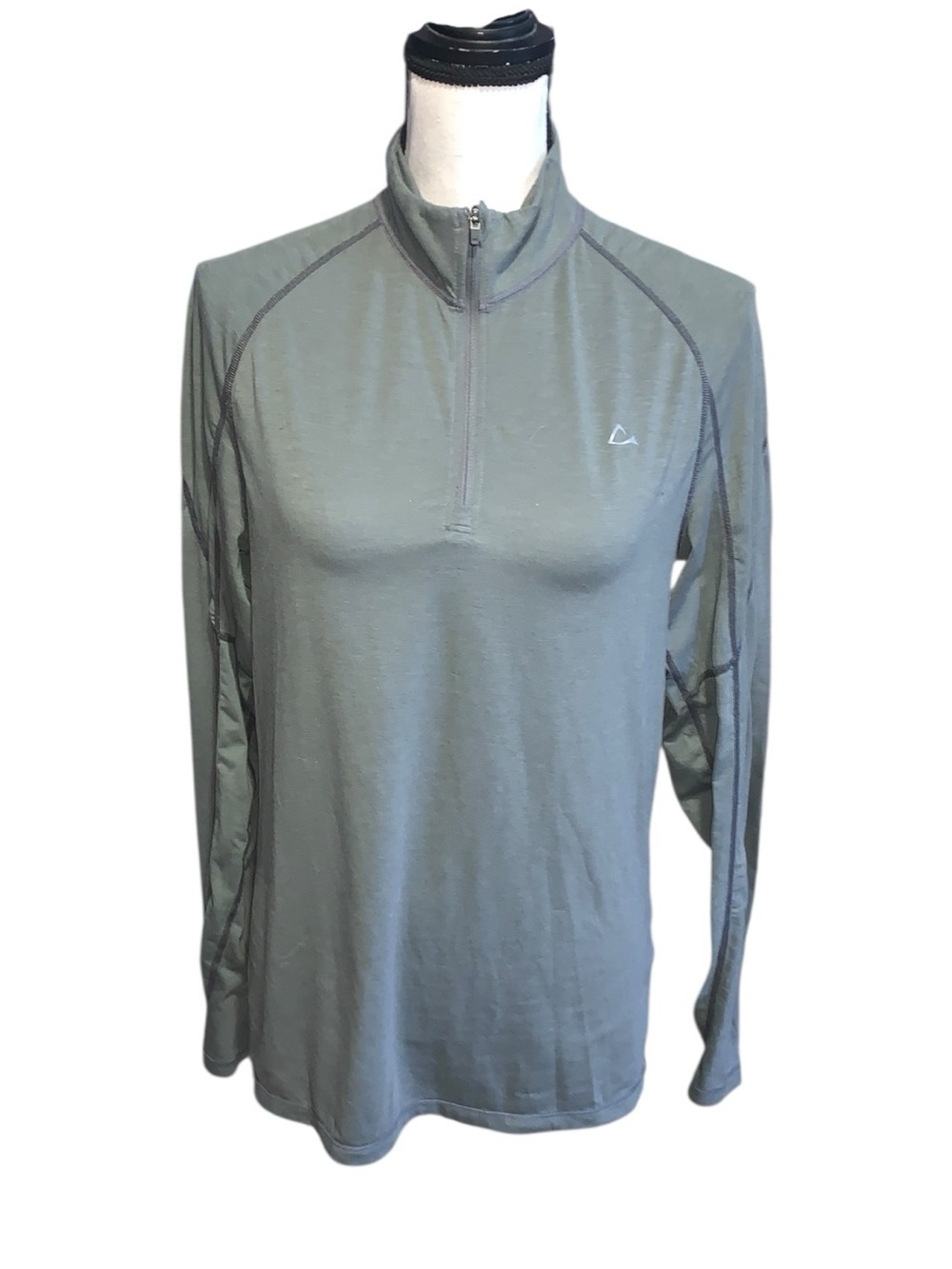 Merino Blend by Paradox Dri Release with Fresh Guard Long Sleeve 1/4 Zip Top